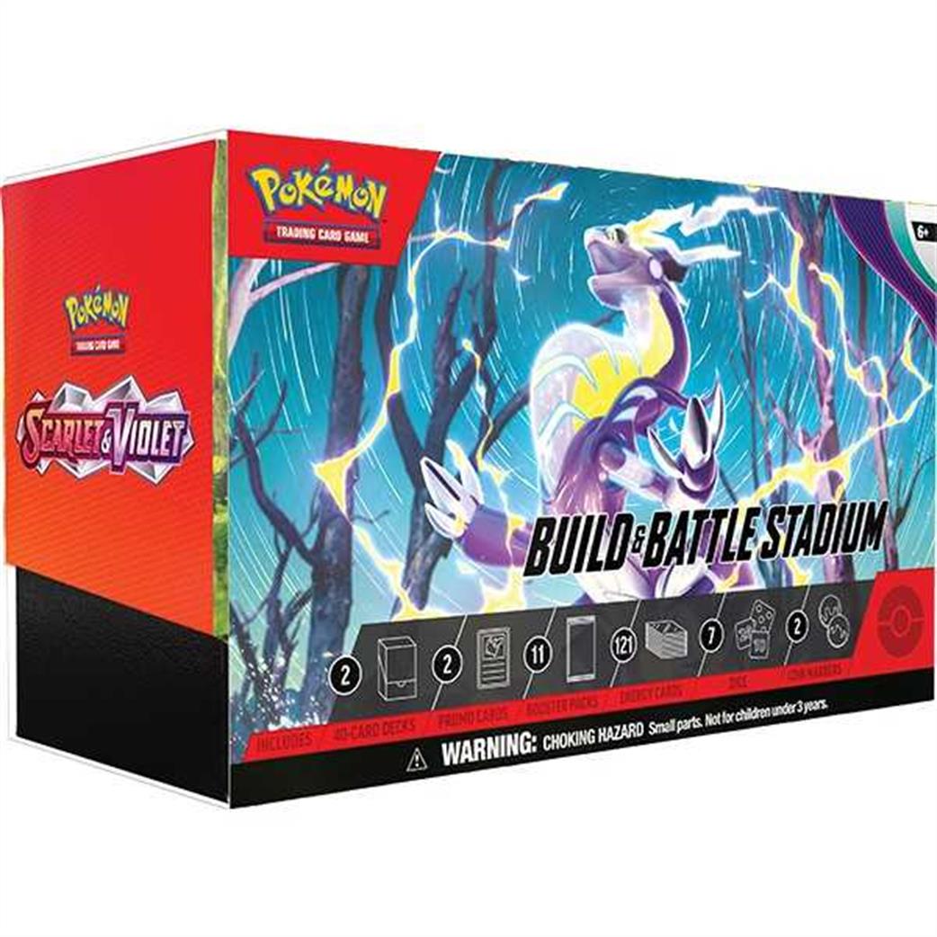 Nintendo  184-85347 Pokemon Scarlet & Violet Build and Battle Stadium