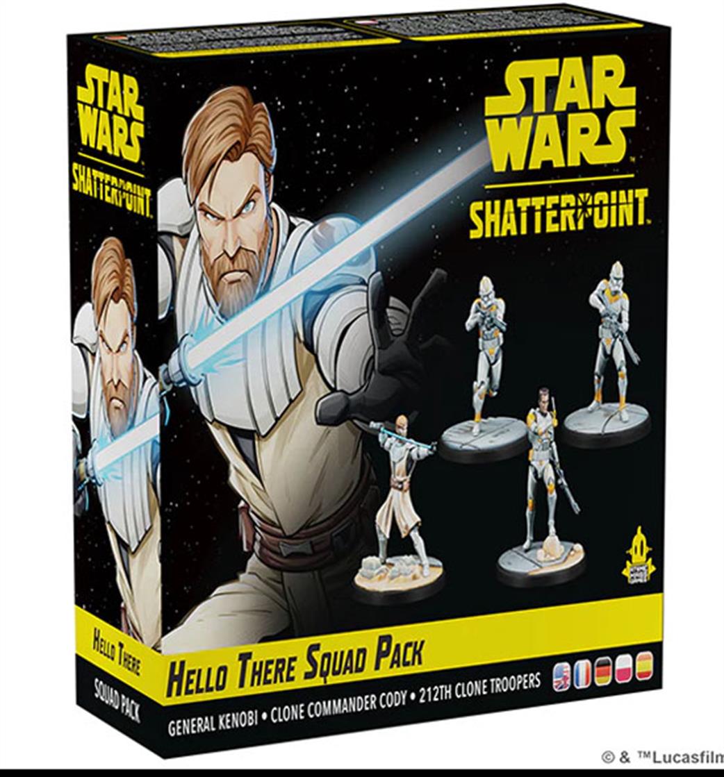 Atomic Mass Games  SWP06 Hello There General Kenobi Squad Pack for Star Wars Shatterpoint