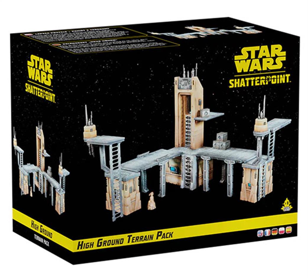 Atomic Mass Games  SWP02 High Ground Terrain Pack for Star Wars Shatterpoint