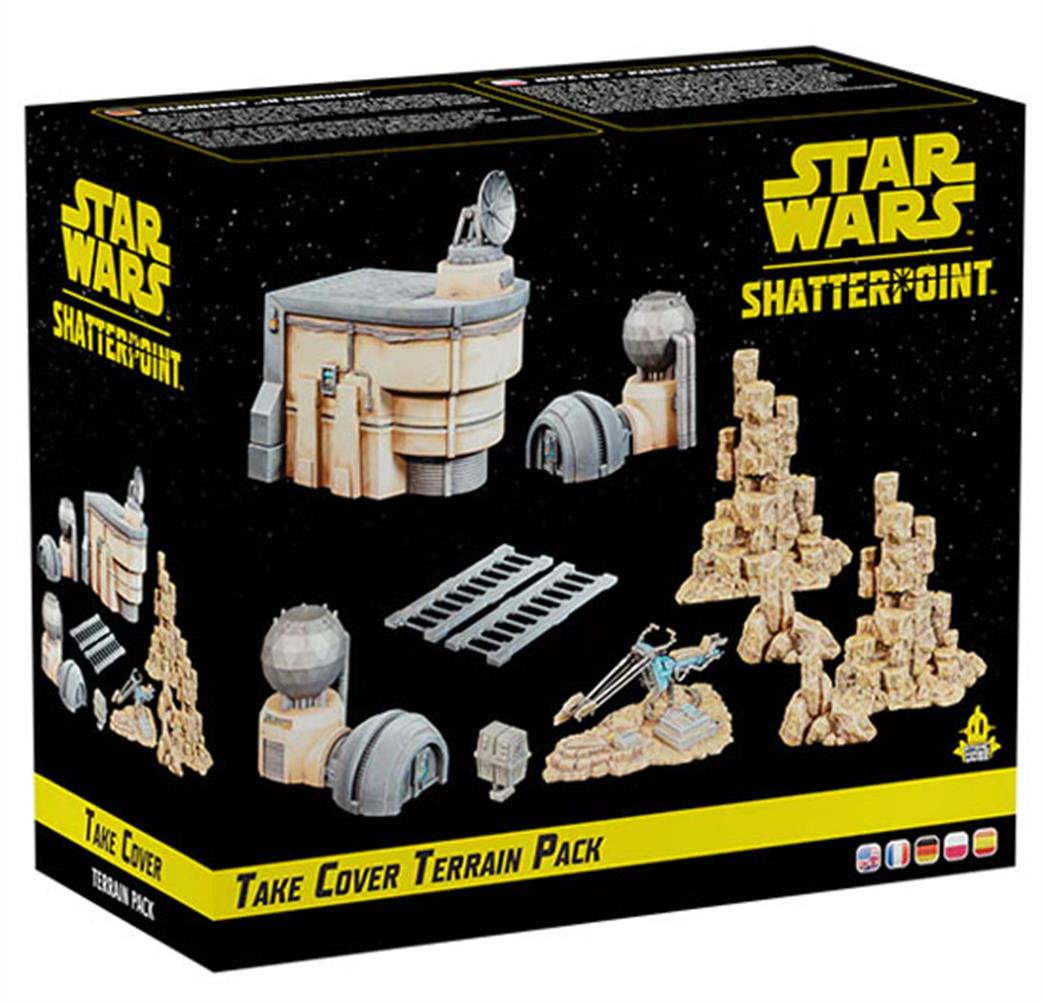 Atomic Mass Games  SWP17 Take Cover Terrain Pack for Star Wars Shatterpoint
