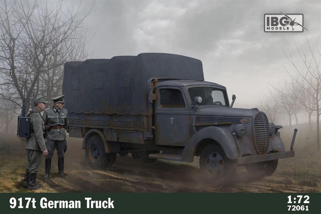 IBG Models 72061 917t German WW2 Truck Kit
