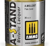 Using the extensive range of A-Stand metallic colours, you can paint any metallic finish on your models including copper, brass, gold, chrome and different shades of burnt metal. These metal colours are extremely tough and won´t be affected by any product or paint, and their very fine pigment creates a completely smooth finish