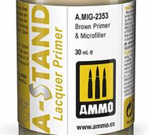 The range of A-Stand primers are the most durable primers available for airbrush use. There are matt and gloss colours available for priming all model subjects and types. These primers also act as micro-filler to cover small scratches and surface imperfections. They can be used on any material, plastic, resin, and metal.