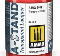 The A-Stand transparent lacquers will allow you to create different effects such as glazes used to alter the finish of other colours, tint clear styrene parts, or achieve different tones on metallic colours and other types of paint. You only have to airbrush them over the part or base colour, taking into account that the effect will be more intense the greater the number of layers that you apply