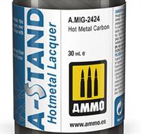 The A-Stand Hot Metal line has been formulated to simulate the iridescent burnt metal tones created by the high temperatures generated by aircraft jet engines. They can also be very useful to simulate this effect on exhaust pipes or any other metal element affected by heat and exhaust gasses. You must keep in mind that if you apply a larger amount of product, the effect will be more intense.