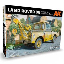 AK Interactive 35014 1/35th Land Rover 88 Series IIA Crane/Tow Truck Kit