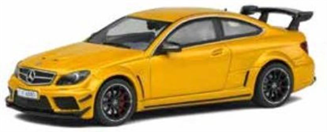 Solido 1/43 4311601 Mercedes C63 AMG Black Series Solar Beam Yellow Model