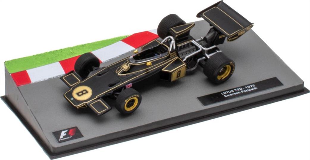 MAG 1/43 MAG NS005 Lotus 72D 1972 Emerson Fittipaldi Cased F1 Collection