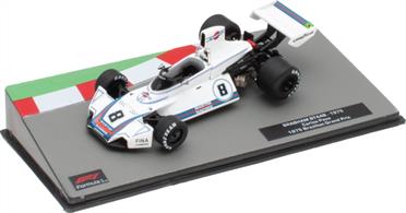 MAG NS010 1/43rd Brabham Bt44B 1975 Carlos Pace Cased F1 Collection