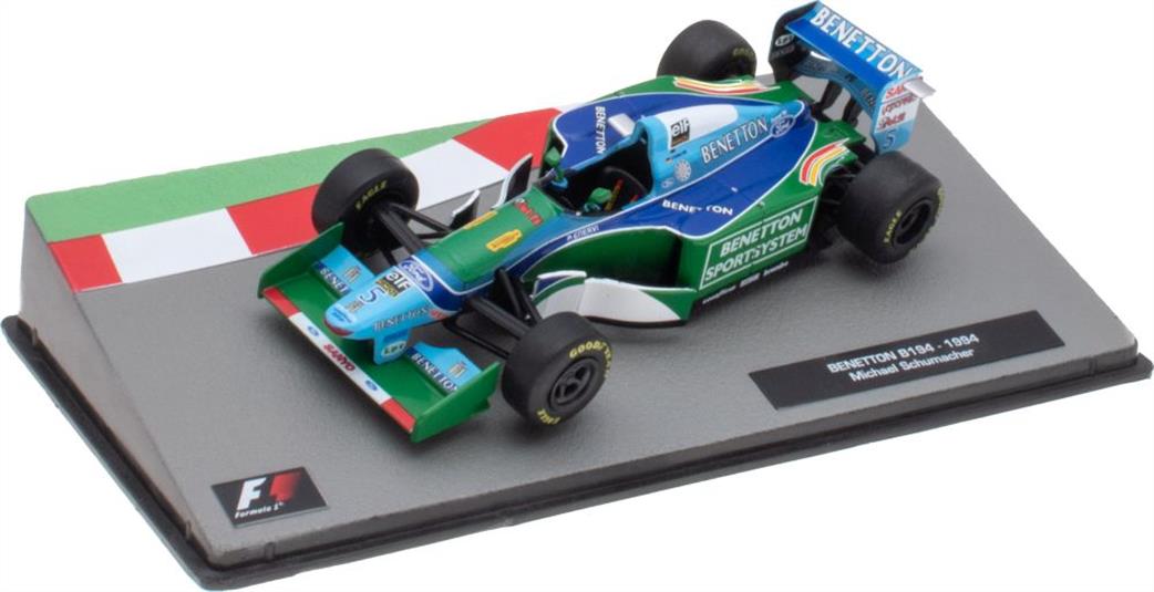 MAG 1/43 MAG NS016 Benetton B194 1994 Michael Schumacher Cased F1 Collection
