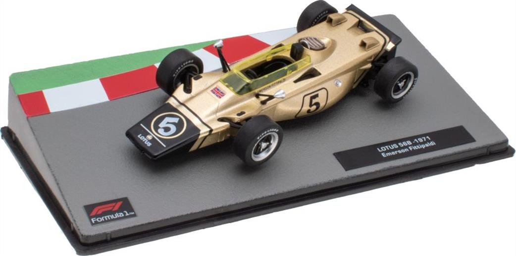 MAG 1/43 MAG NS111 Lotus 56 B 1971 Emerson Fittipaldi Cased F1 Collection