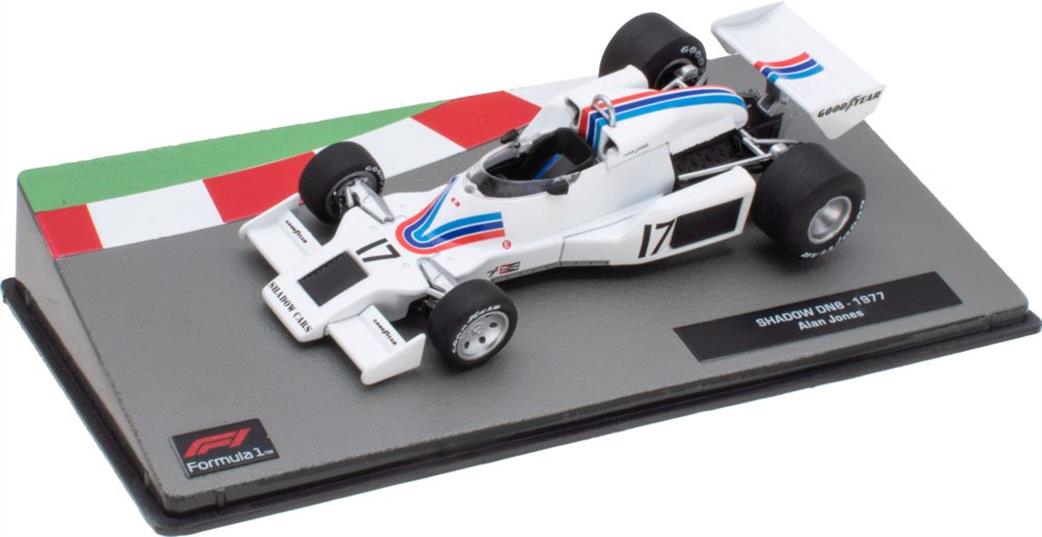 MAG 1/43 MAG NS114 Shadow Dn8 1977 Alan Jones Cased F1 Collection