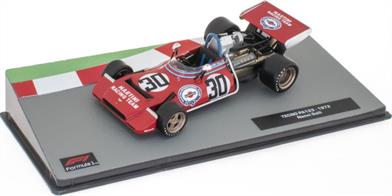 MAG NS119 1/43rd Tecno Pa123 1972 Nanni Galli Cased F1 Collection