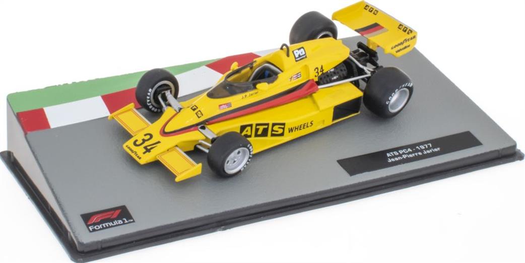 MAG 1/43 MAG NS123 Ats Pc4 1977 Jean-Pierre Jarier Cased F1 Collection