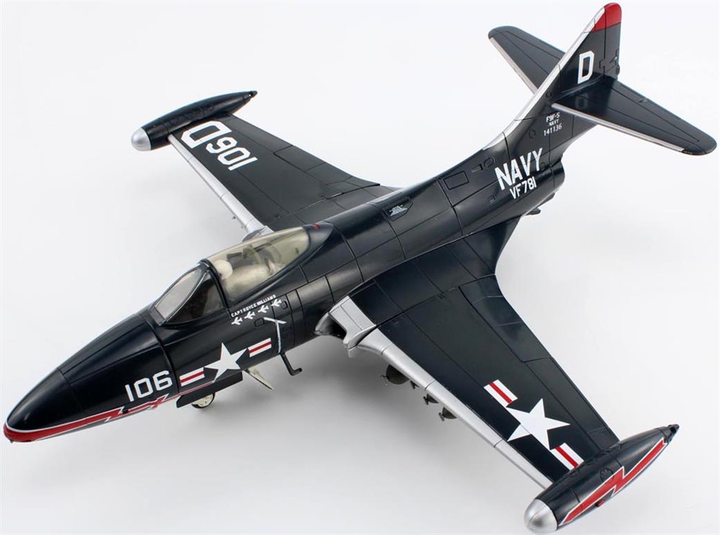 Hobby Master 1/48 HA7210 Grumman F9F-5  Royce Williams Action Speak Louder than Medals