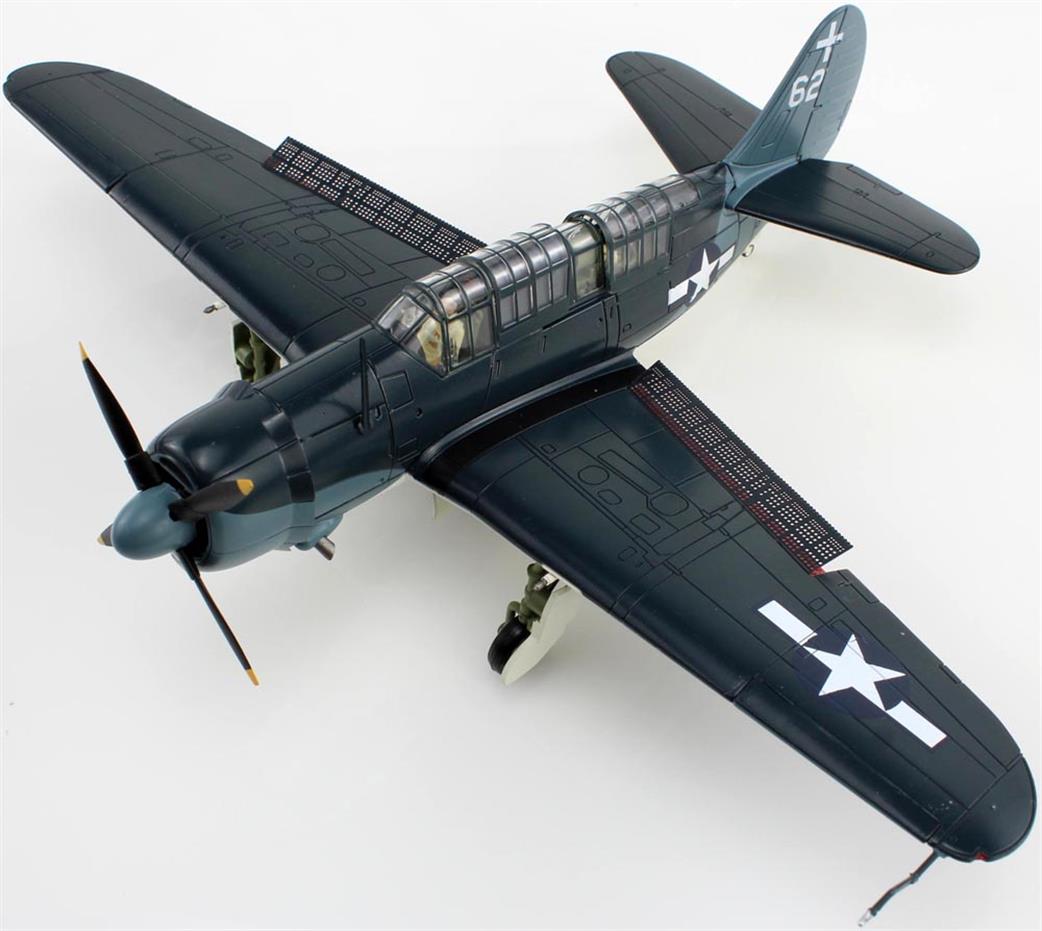 Hobby Master 1/72 HA2215 Curtiss SB2-C Helldiver White 62 USS Intrepid