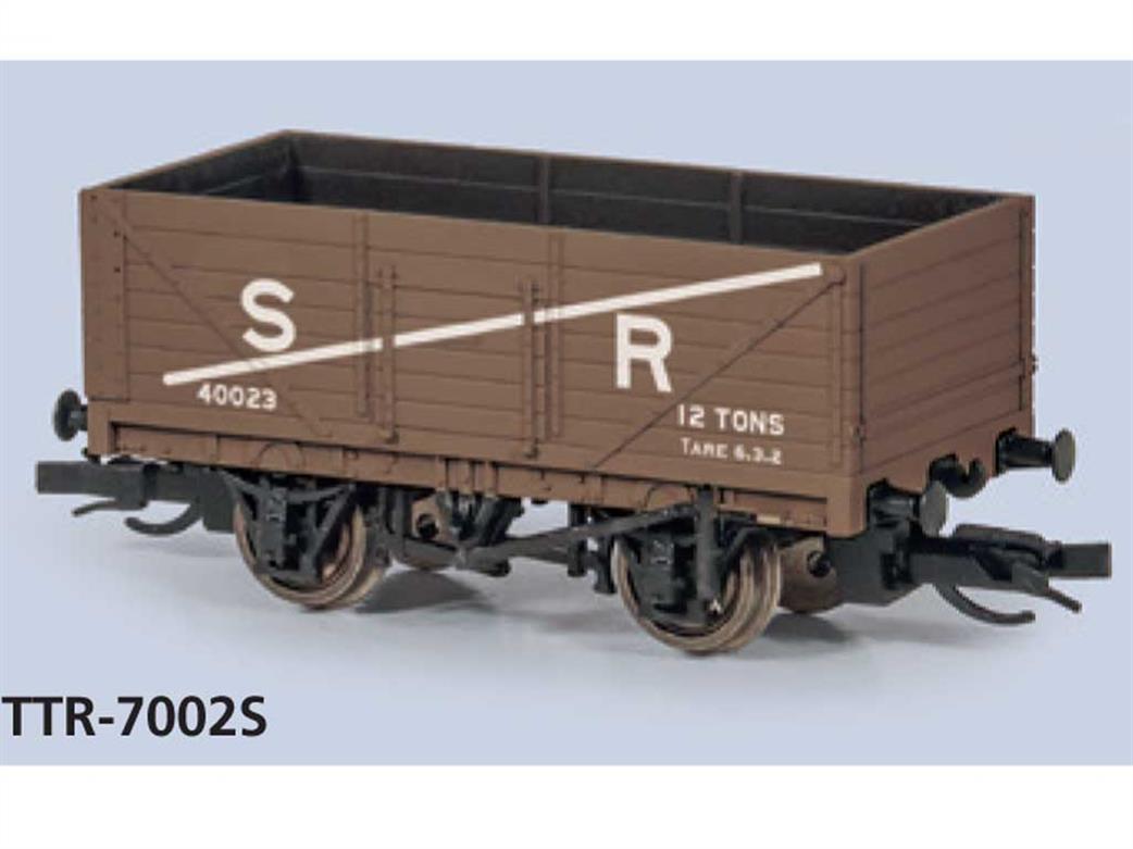 Peco TT:120 TTR-7002S SR 7 Plank Open Coal Wagon