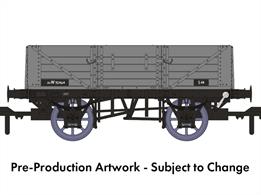 Introduced in 1911 as the GWRs new standard general merchandise open wagon now had 5 plank high sides and was equipped with a folding sheet rail for weather protection. Allocated diagram reference O11 10815 were built between 1911 and 1919, along with a further 2,105 wagons with vacuum train brakes (diagram O15) built by 1922.This model replicates unfitted diagram O11 wagon number W92464 in British Railways goods grey livery.