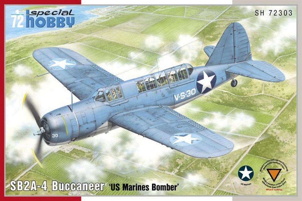 Special Hobby 1/72 72303 SB2A-4 Buccaneer US Marines Bomber