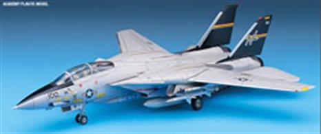 Academy 12471 United Stataes Navy Grumman F-14A Tomcat Air Superority Fighter Plastic kit