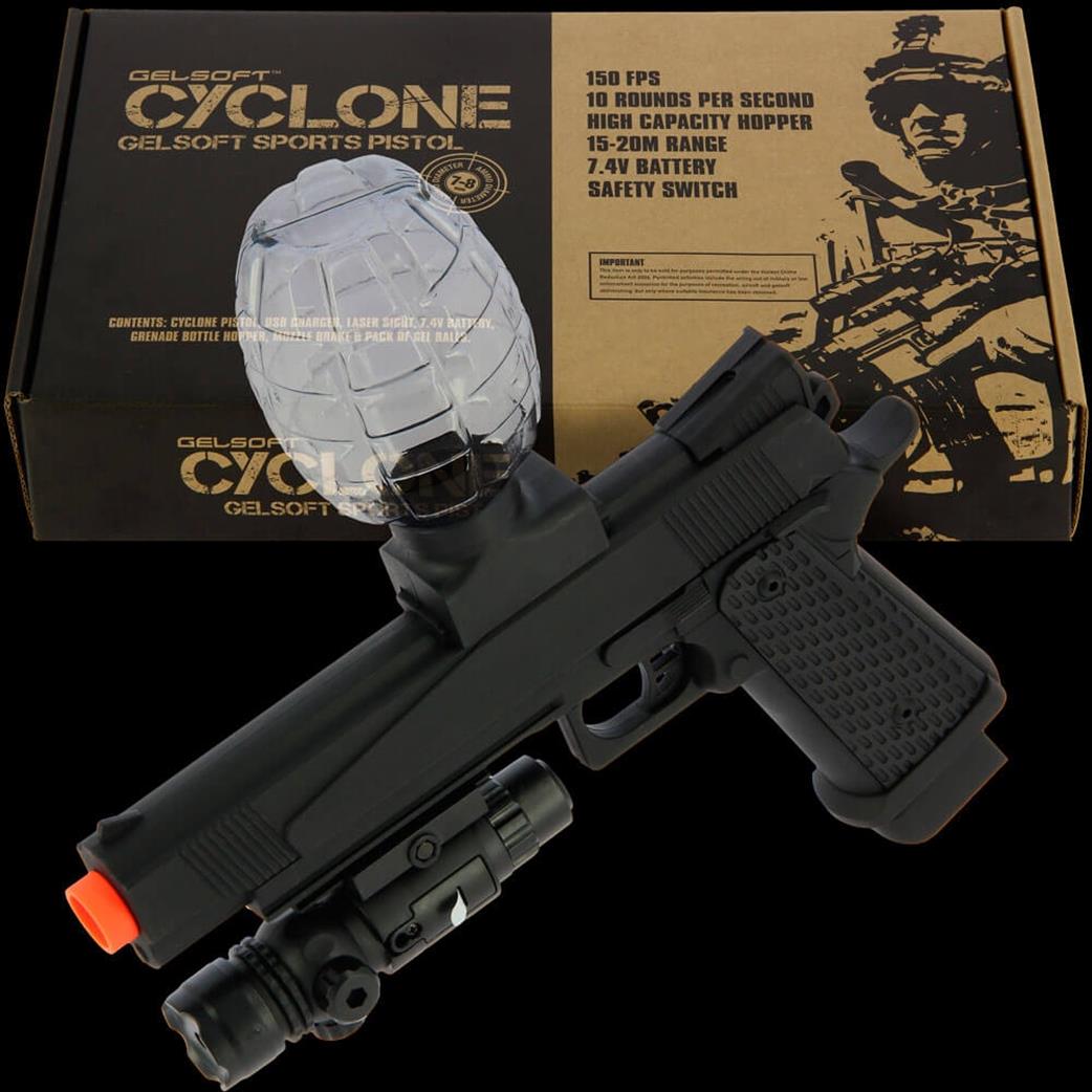 Gelsoft 1/1 GS-CYCLONE-BLK Cyclone Pistol