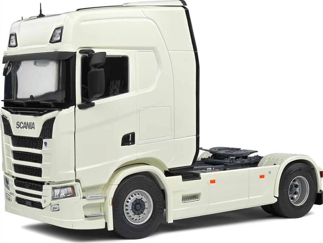 Solido 1/24 2400301 Scania S580 Highline Ivory White 2021 Diecast Model
