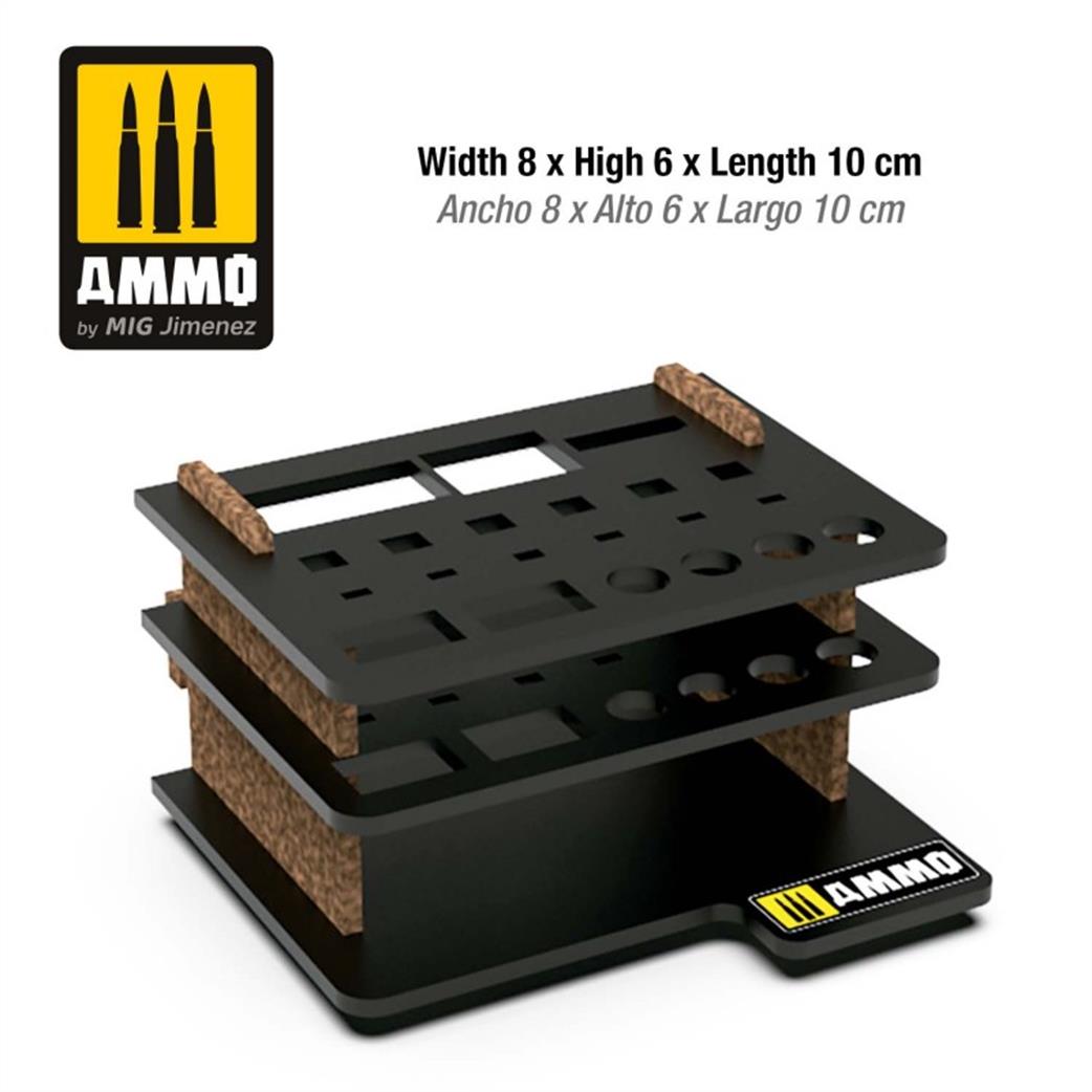 Ammo of Mig Jimenez  A.MIG-8872 Modular Stand For Sanders