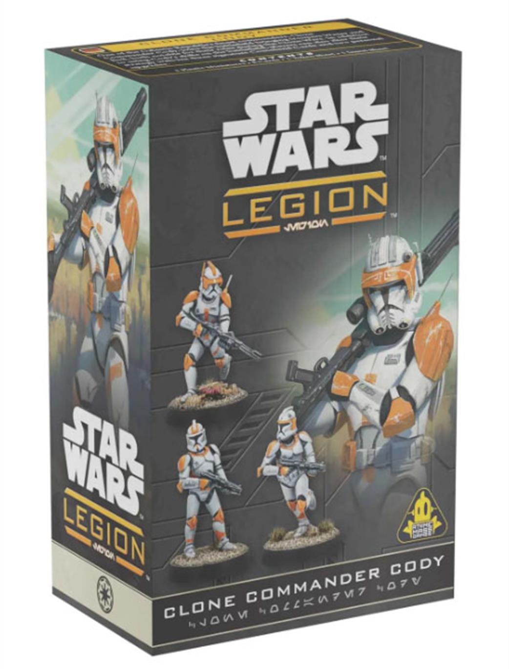 Atomic Mass Games  SWQ72 Clone Commander Cody Expansion for Star Wars Legion