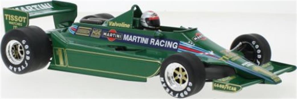 Model Car Group 1/18 18620 Lotus Ford 79 #1 John Player Team Lotus F1 GP Argentina 1979 M.Andretti Model