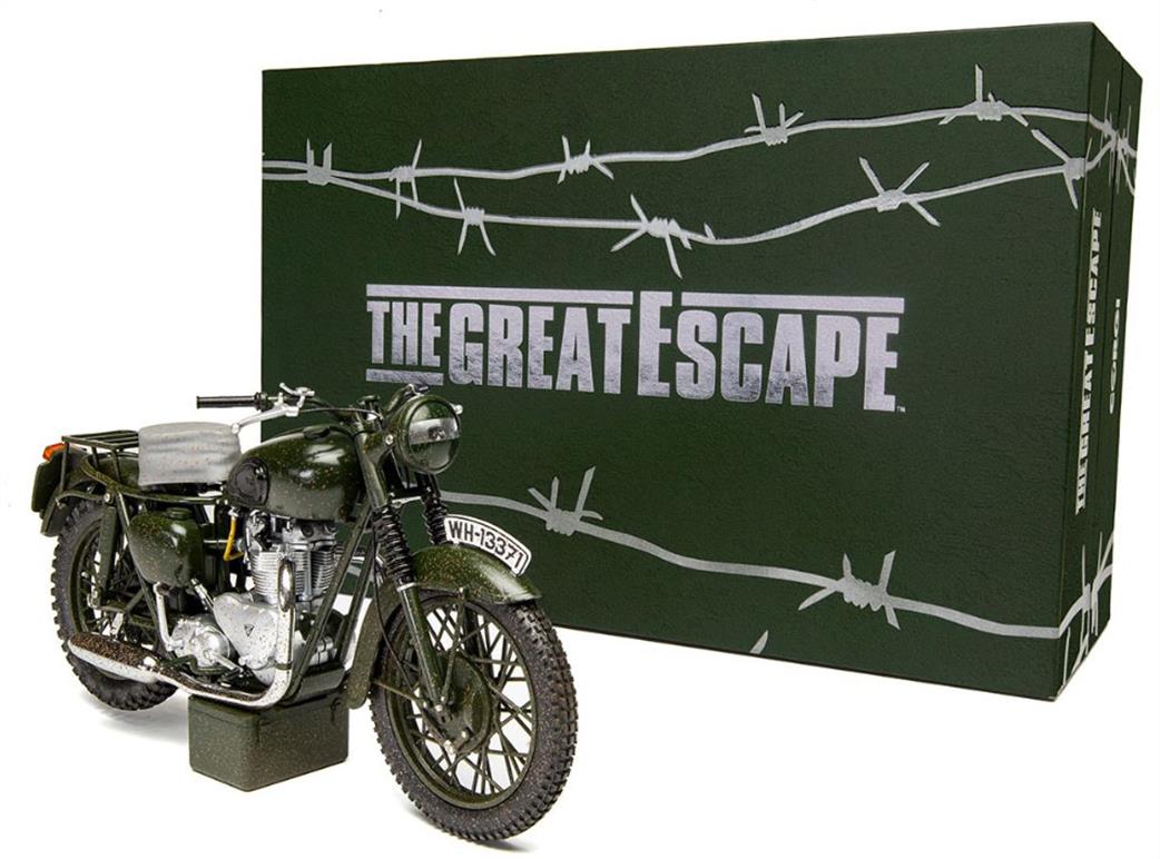 Corgi 1/12 CC08501 The Great Escape Triumph TR6 Trophy Motorbike Model