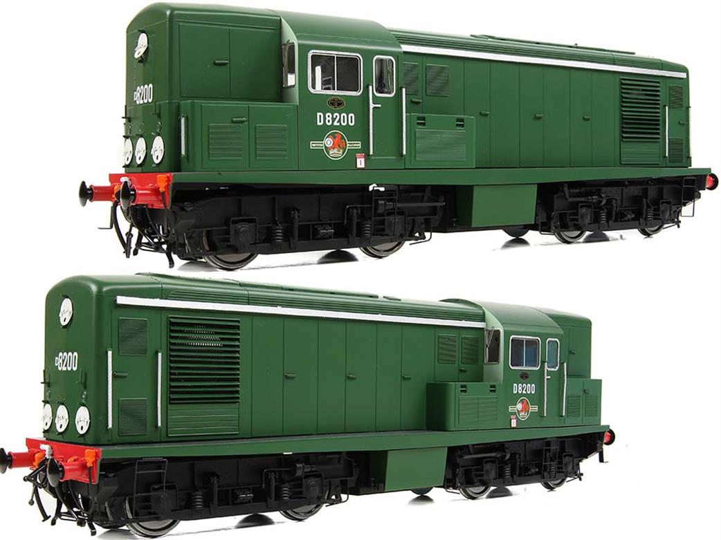 EFE Rail O Gauge E84703 BR D8200 BTH Class 15 Bo-Bo Diesel BR Green