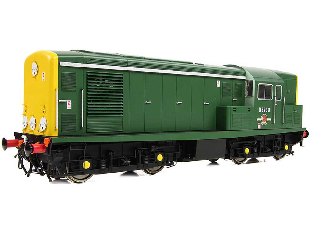 Bachmann EFE Rail O Gauge E84708 BR D8239 BTH Class 15 Bo-Bo BR Green Full Yellow Ends