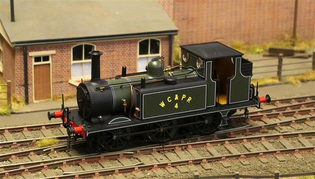 Dapol O Gauge ANTSPEC1S Terrier A1X Class 0-6-0T Lined Green WC&PR 4 Antics Exclusive Model with Sound