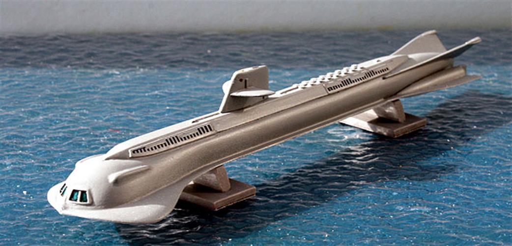 Future Fleets Models FF005 Seaview (II) submarine full hull model (TV series model) 1/1200