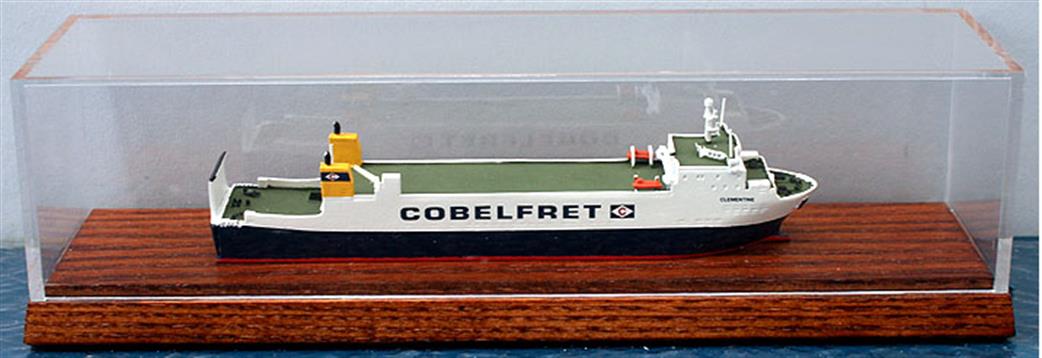 Secondhand Mini-ships 1/1250 Conrad 10550 Clementine Cobelfret RO-RO ferry in 2011
