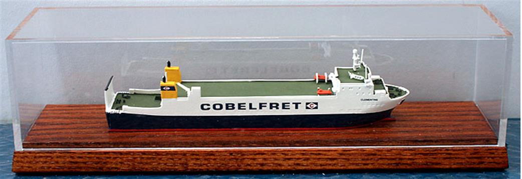 Secondhand Mini-ships Conrad 10550 Clementine Cobelfret RO-RO ferry in 2011 1/1250