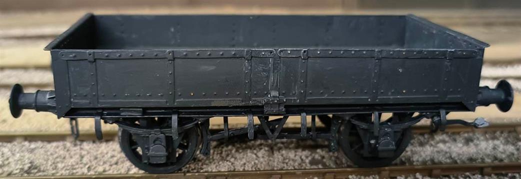 Preowned O Gauge WAGON35 Scorpio Models Kit Built Brass GWR Ballast Wagon