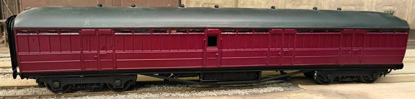 Wagon 51 O Gauge Ian Kirk LNER Gresley Full BrakeBuilt to a good standardDoes require lettering/branding