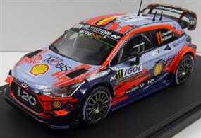 MAG PB02 1/43rd Hyundai I20 Coupe 2019 Neuville #11 Rally Collection