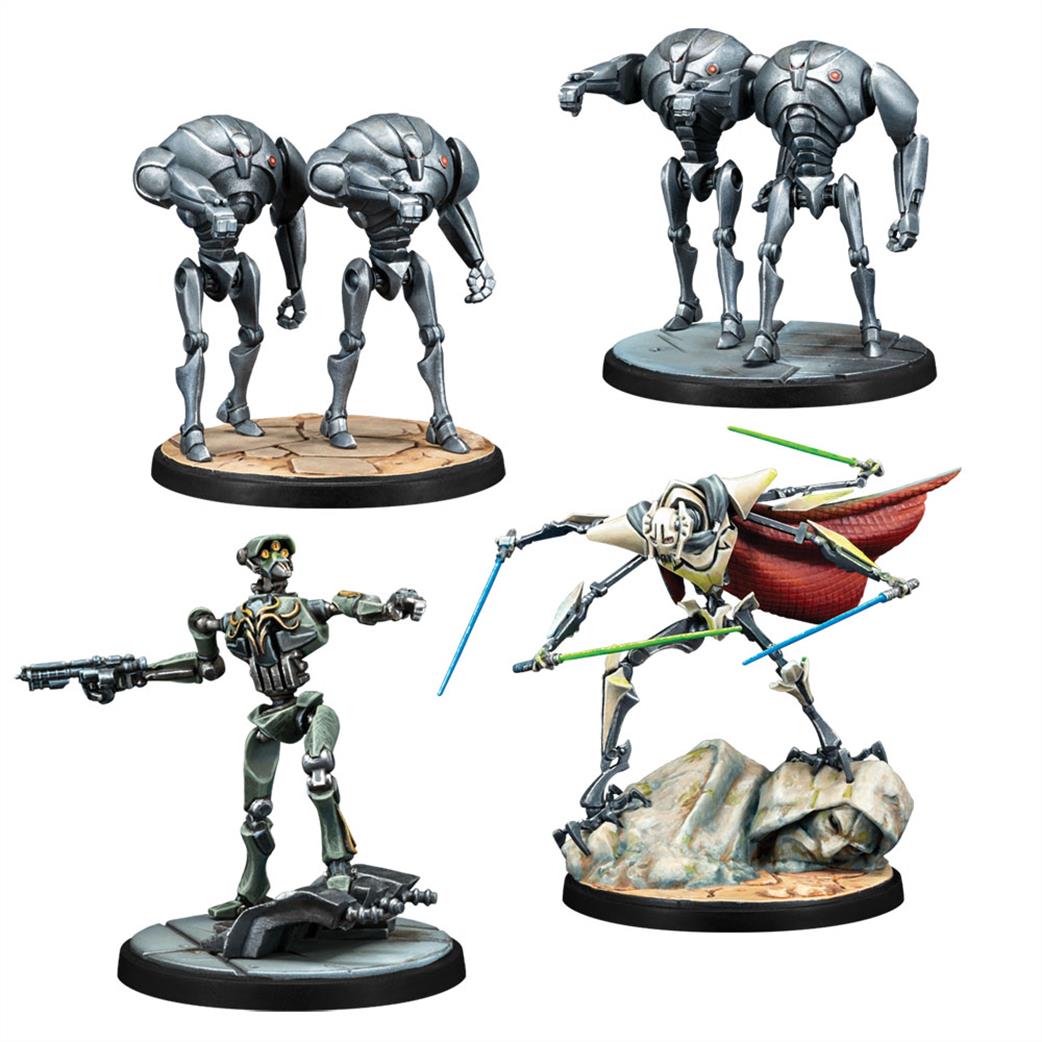 Atomic Mass Games  SWP05 Appetite for Destruction General Grievous Squad Pack for Star Wars Shatterpoint