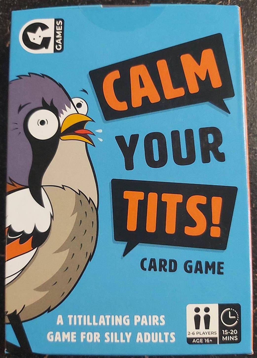 GIN0112134271 Calm Your Tits Card Game
