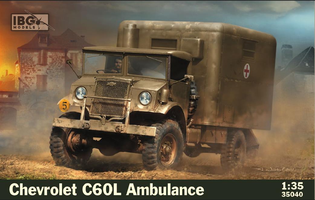 IBG Models 1/35 35040 Chevrolet C60L Ambulance