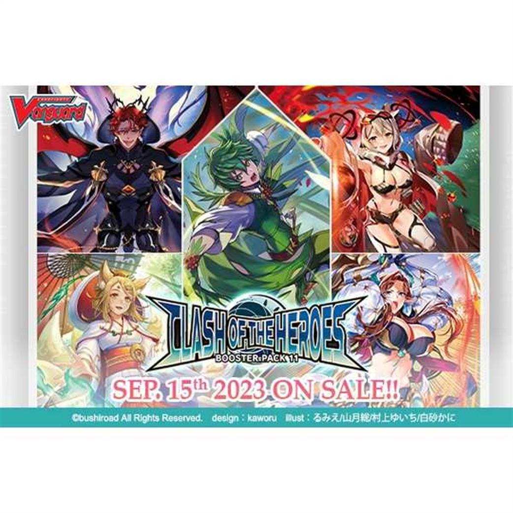 Bushiroad  VGE-D-BT11 CFV willDress Clash of the Heroes Booster