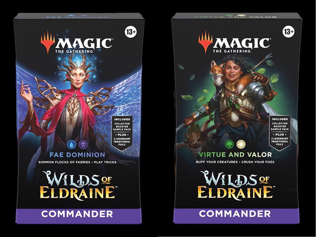Wizards  D24700001 MTG Wilds of Eldraine Commander Deck