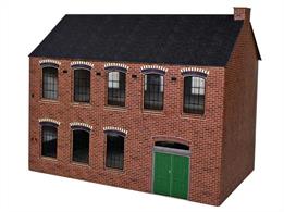 1:76 Scale model of a Textile Workshop produced as a Highly Detailed Card kit. The completed model features lots of detail and can be easily customized to suit your scene during construction.atd models card kits are supplied printed full colour, pre cut and creased for ease and quality of build. Included with all kits are easy to follow instructions and printed glazing.