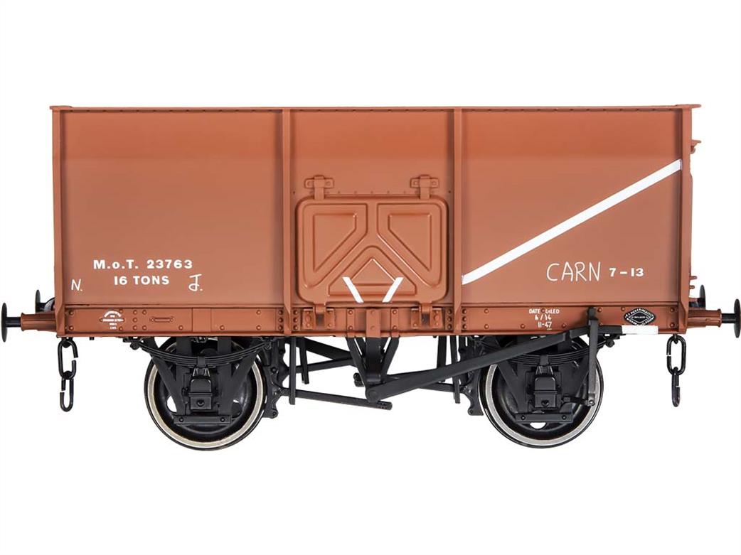 Dapol O Gauge 7F-041-003 MOT 23763 Charles Roberts Slope Sided 16 Ton Mineral Wagon Bauxite 1945-c1950