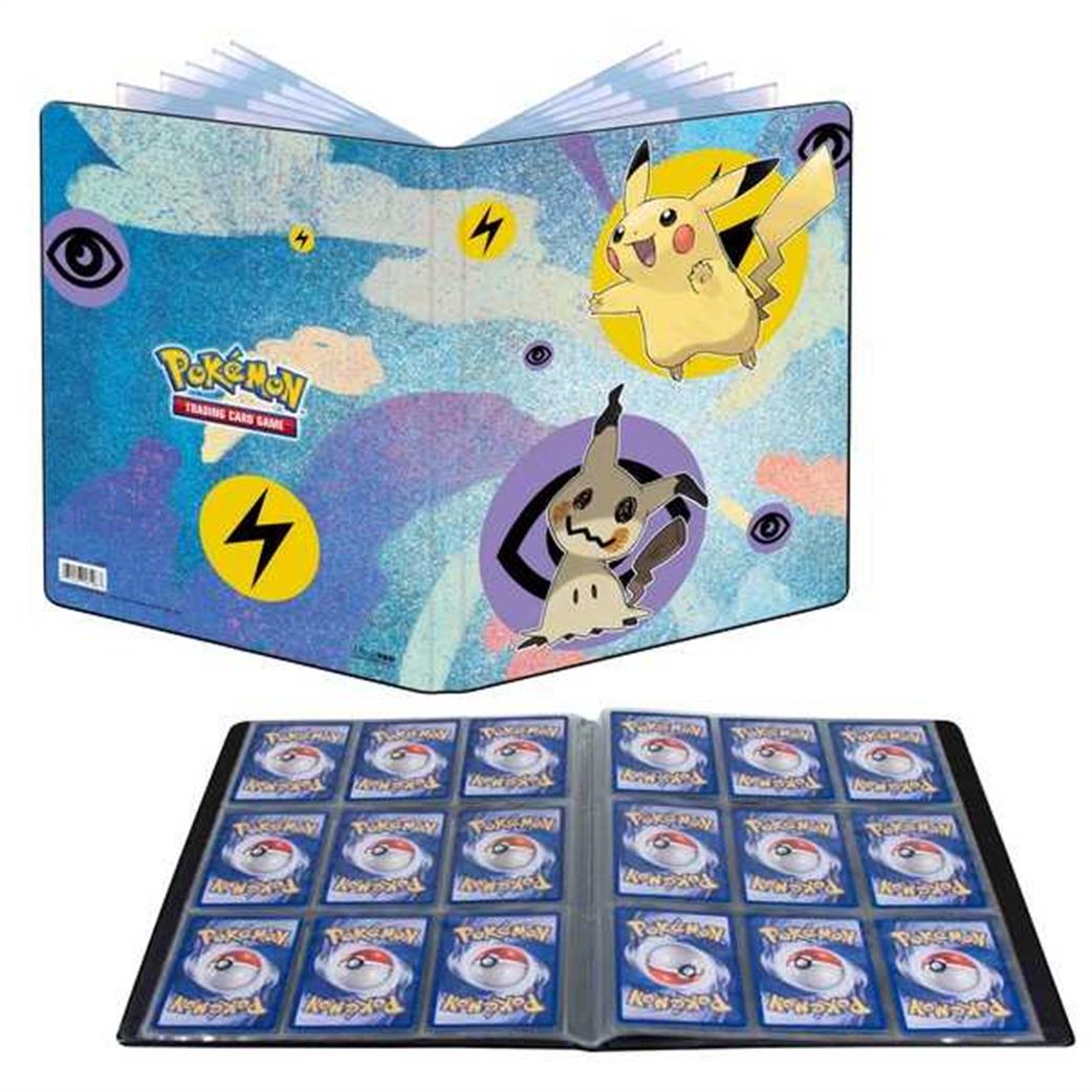 Ultra Pro  16108 Pokemon Pikachu & Mimikyu 9 Pocket Portfolio