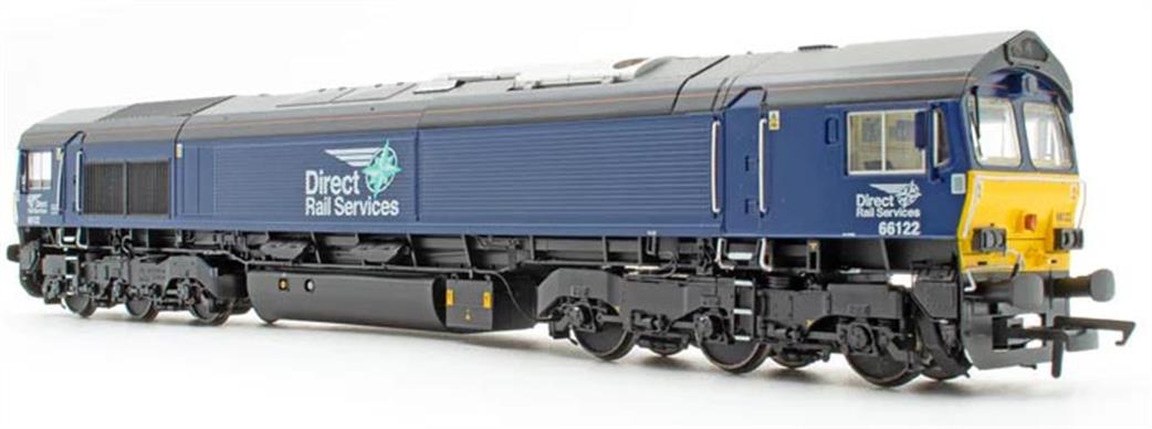 Accurascale OO ACC2654-DCC DRS 66122 EMD Class 66/0 Diesel Locomotive DRS Blue DCC Sound