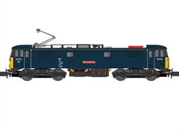 A new and detailed N gauge model of the BR West Coast Mainline Electric Scots of class 87. These locomotives were built for the newly electrified London to Glasgow services in the mid 1970s and ran until replaced by Pendolino trains in the mid-2000s. From 36 locomotives built 1 remains in service in Britain today, with 2 more preserved examples plus 19 working and 2 stored in Bulgaria.This model is powered by Dapols 5-pol Super-Creep motor driving all axles with body tooling designed to replicate many detail changes between build and present day, including the unique thyristor testbed loco 87101. Posable cross-arm or Brecknell-Willis pantographs are fitted and an accessory bag of optional parts is suppliedModel finished as Electric Traction/Locomotive Services owned 87002 Royal Sovereign in Caledonian Sleeper midnight blue livery with stag logos.