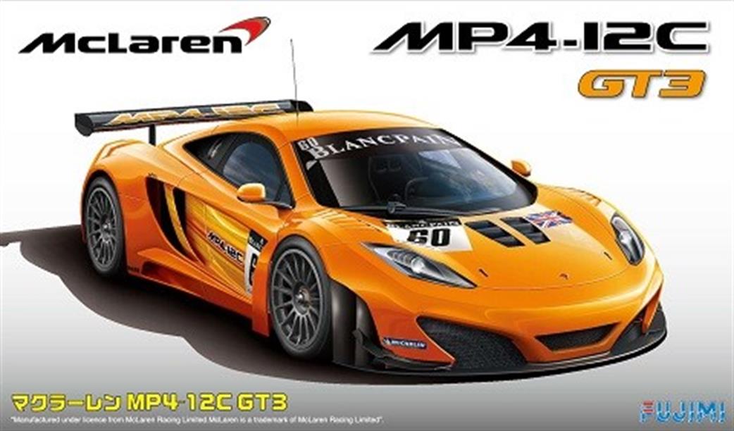 Fujimi 1/24 F125558 McLaren MP4/12C GT3 Car kit